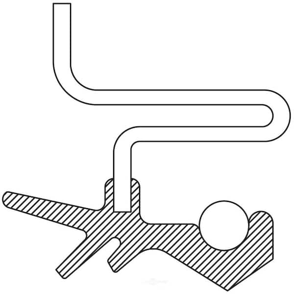 National Transfer Case Output Shaft Seal