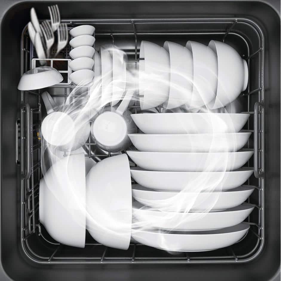 FOTILE Stainless Steel 2-in-1 In-Sink Dishwasher Combination