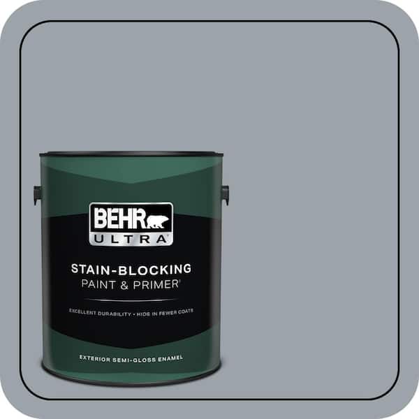 BEHR ULTRA 1 gal. #MQ5-22 Rainmaster Semi-Gloss Enamel Exterior Paint & Primer