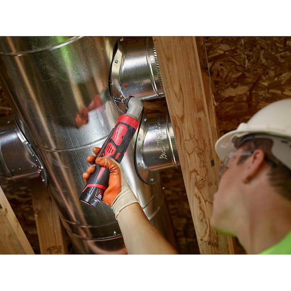 Milwaukee M12 12V Lithium-Ion Cordless 1/4 in. Right Angle Hex