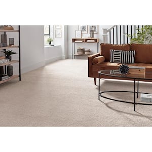 Brasswick  - Notion - Brown 24 oz. Polyester Pattern Installed Carpet