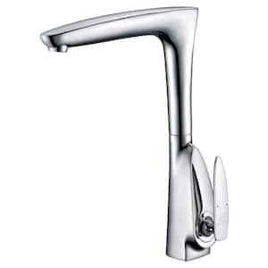 Timbre Series Single-Handle Standard Kitchen Faucet in Polished Chrome