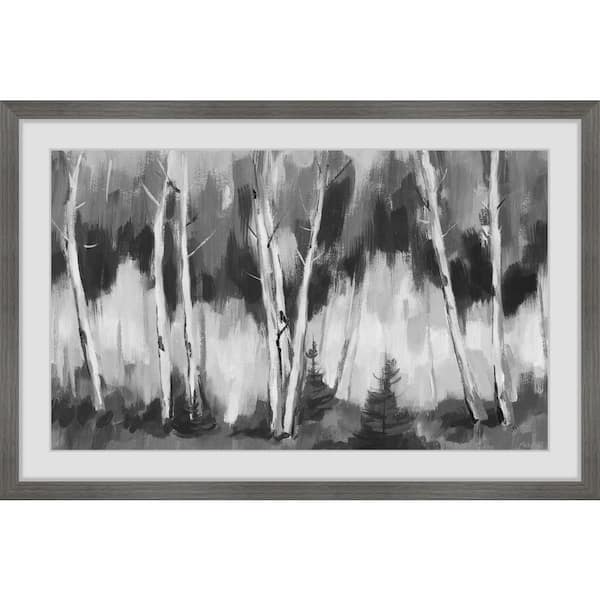 Unbranded "Shady Woods" by Marmont Hill Framed Nature Art Print 16 in. x 24 in. .