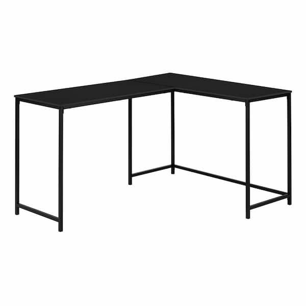 large black corner desk