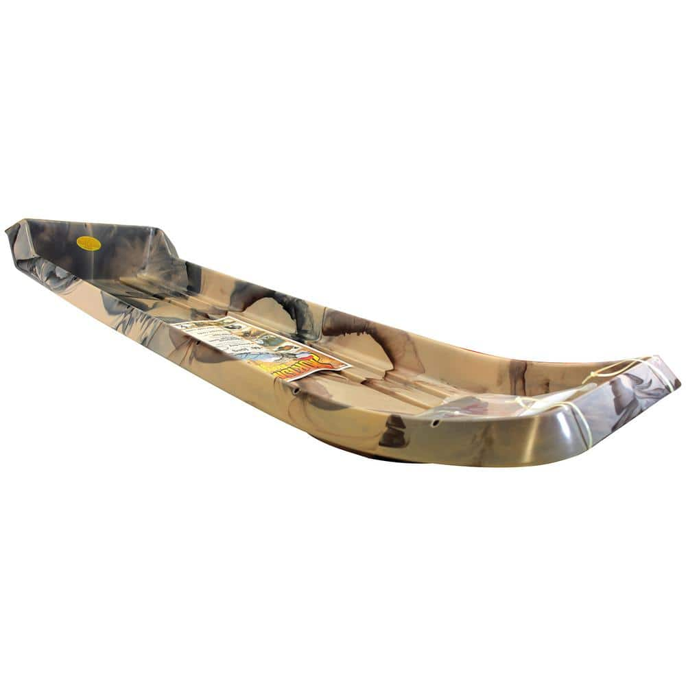 Emsco ESP Series 66 in. Hunting and Expedition Sled with Bungee Cords in Arctic Camouflage