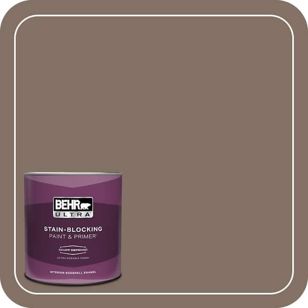 BEHR ULTRA 1 qt. #PPU5-17 Cardamom Spice Extra Durable Eggshell Enamel Interior Paint & Primer