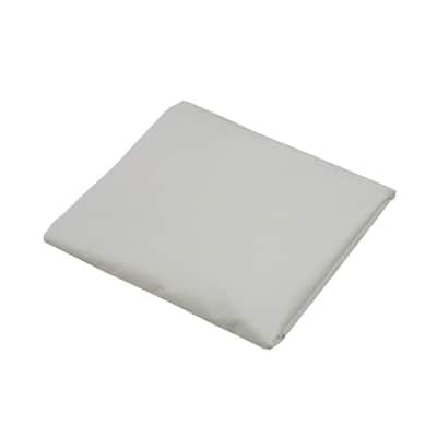 MABIS Hospital Bed Contour Fitted Sheet in White