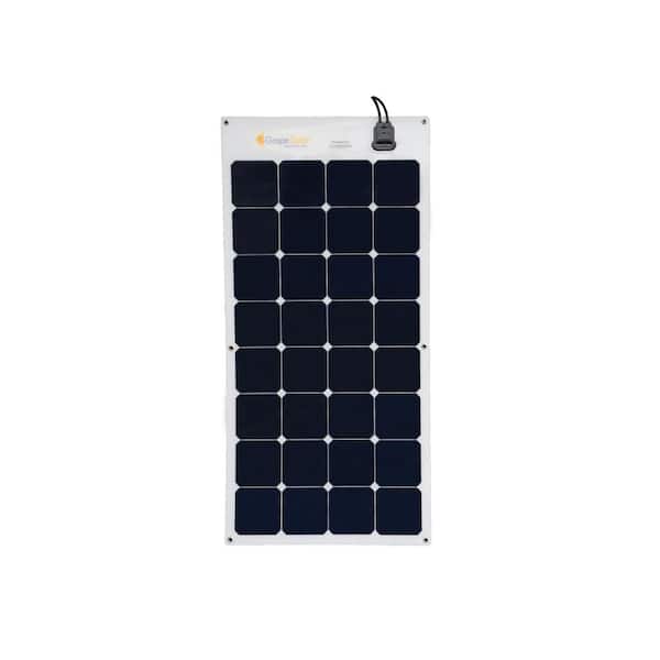 Grape Solar 100Watt Flexible Monocrystalline Solar PanelGSFLEX100SP The Home Depot