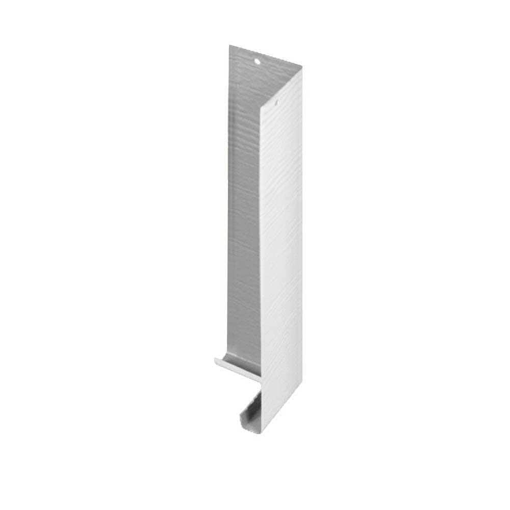 0.3125-in x 8.25-in Silver Outside Corner Post Metal Siding Trim