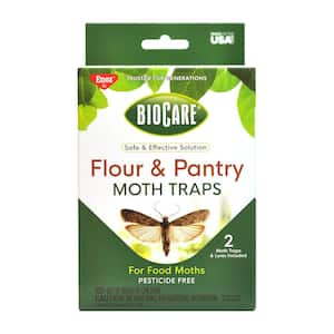 Non-Toxic Flour and Pantry Moth Traps (2 Traps Plus 2 Lures)