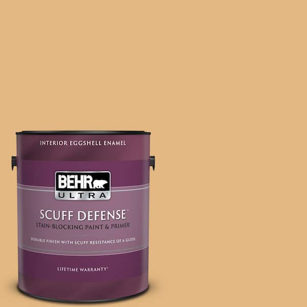 BEHR ULTRA 1 gal. #M270-5 Beehive Extra Durable Eggshell Enamel Interior Paint & Primer