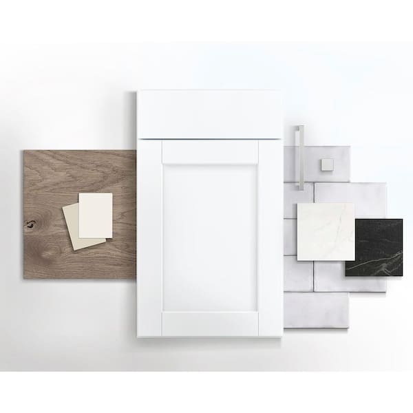 Hampton Bay Shaker 30 in. W x 12 in. D x 30 in. H Assembled Wall