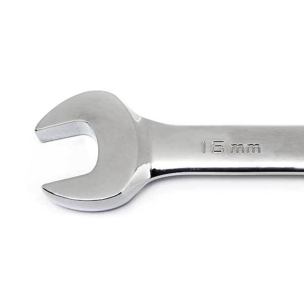 Single Gear Wrench Combination Ratchet Spanner 8,9,10,14,16,17,18,19m Silver 