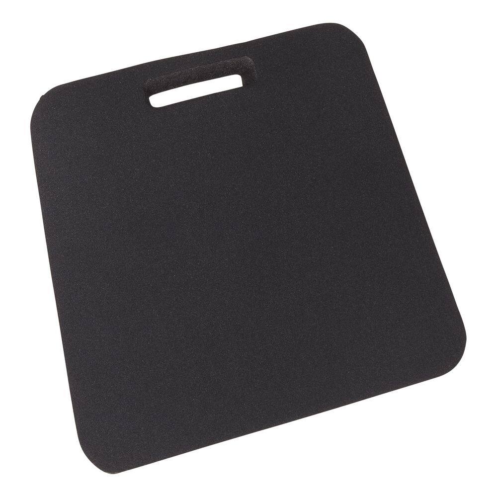 Olive Green Foam Outdoor Seat Cushion with Handle
