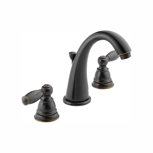 Peerless Claymore 8 in. Widespread 2-Handle Bathroom Faucet in Oil Rubbed Bronze