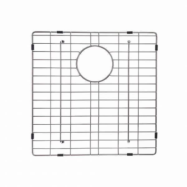 KRAUS Stainless Steel Bottom Grid for KHU103-33 Left Bowl 33 in. Kitchen Sink, 16-1/2 in. x 16-1/2 in. x 1-3/8 in.