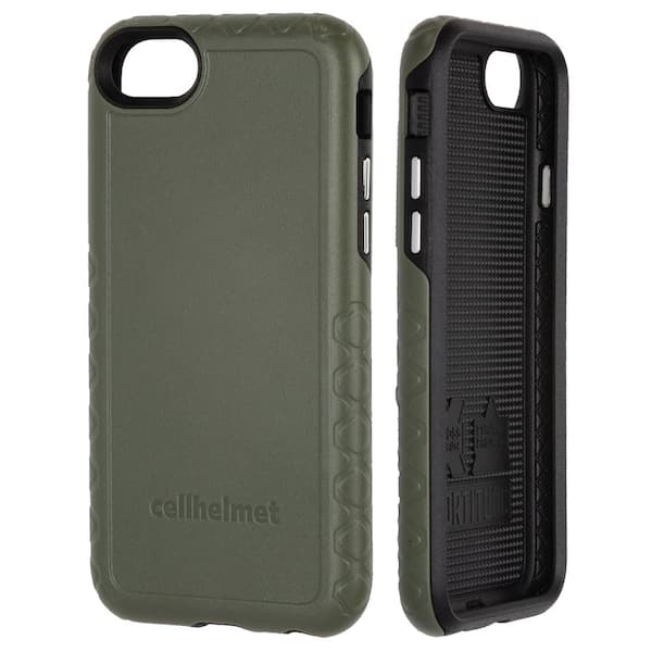 cellhelmet Fortitude Series for iPhone SE (2020) 6/7/8 (Olive Drab Green)