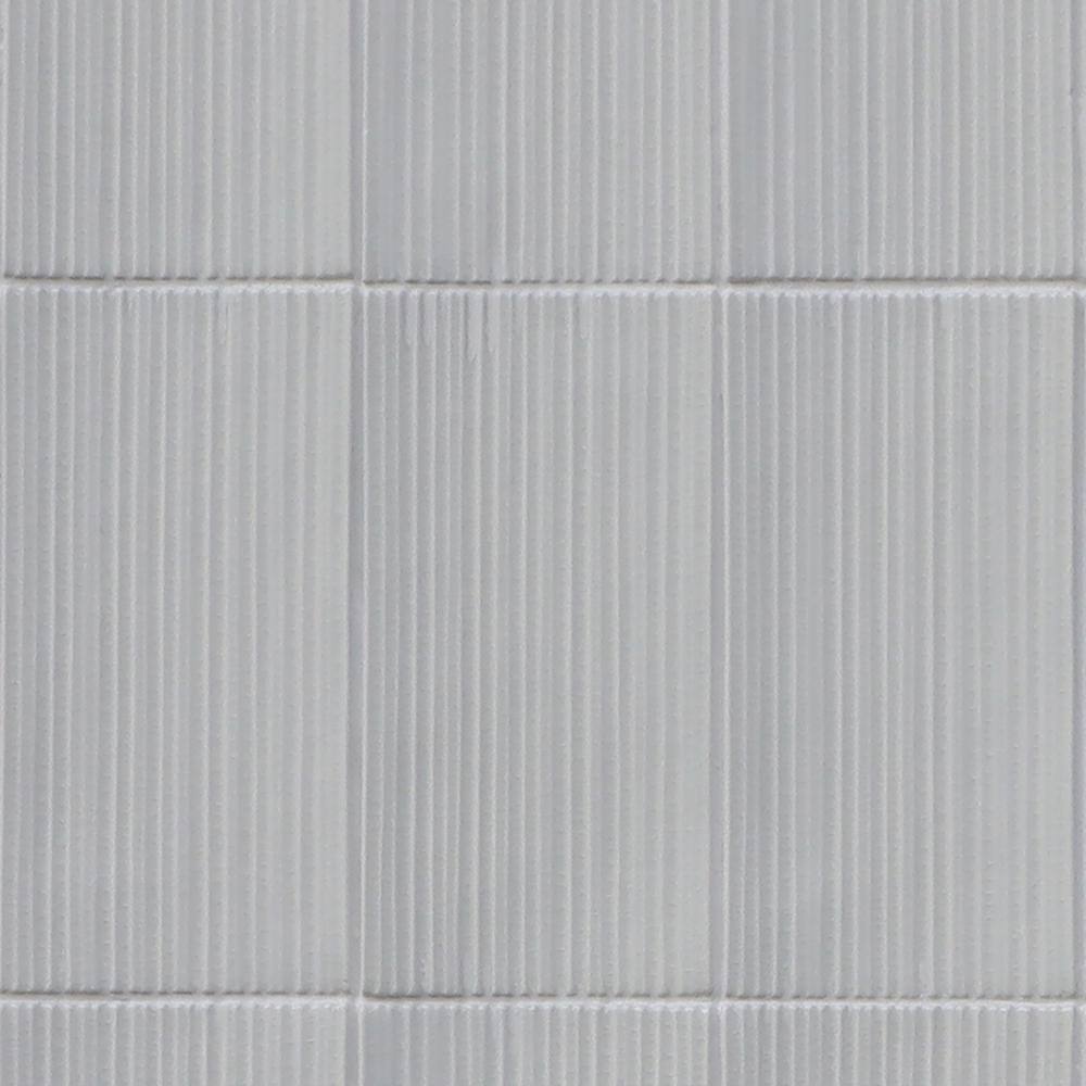 Delphi Blanco White 4.33 in. x 8.66 in. Polished Glass Fluted Subway Wall Tile (6.24 sq. ft./Case) price history on PriceWatchPro