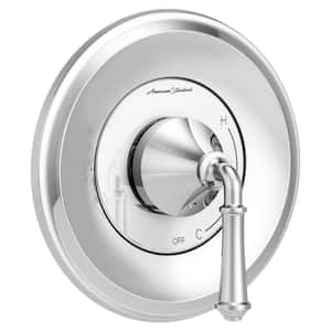 Delancey 1-Handle Valve Trim Kit for Flash Rough-In Valves in Polished Chrome (Valve Not Included)