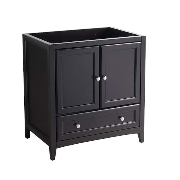 Fresca Oxford 30 in. Traditional Bathroom Vanity Cabinet in Espresso