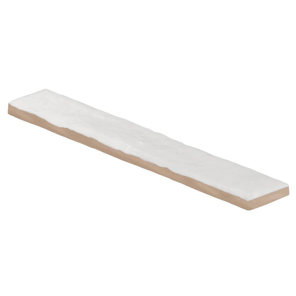 Glossy White Ceramic Subway Wall Tile for Bathroom and Kitchen
