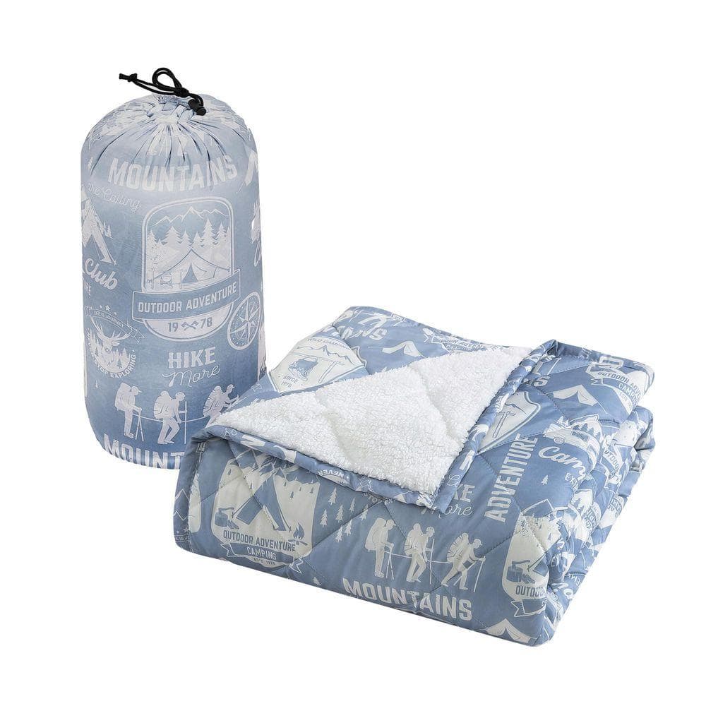 Coleman Indoor Outdoor Lt Blue Mountain Adventure 50