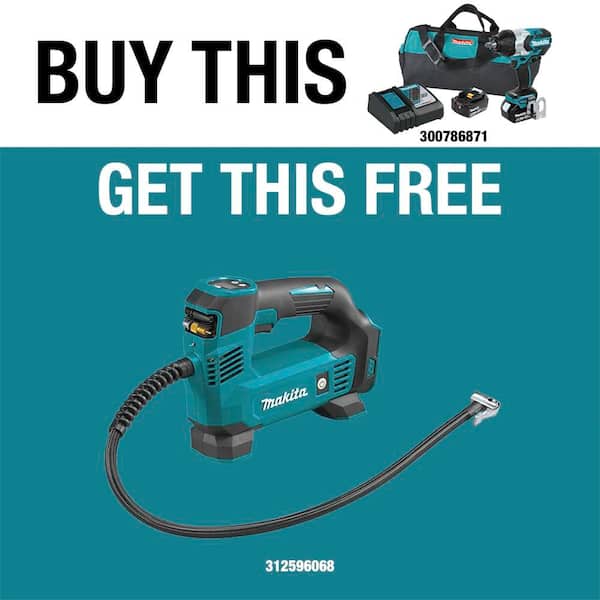 18V LXT Lithium-Ion Brushless Cordless High Torque 1/2 in. Square Drive Impact Wrench w/ (2) Batteries 5.0Ah, Bag