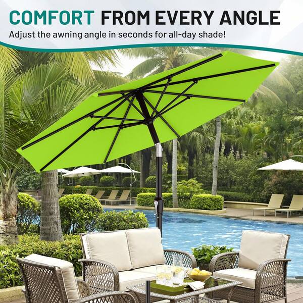 best sun blocking patio umbrella The 6 Best Cantilever Umbrellas of 2026, Tested by BHG