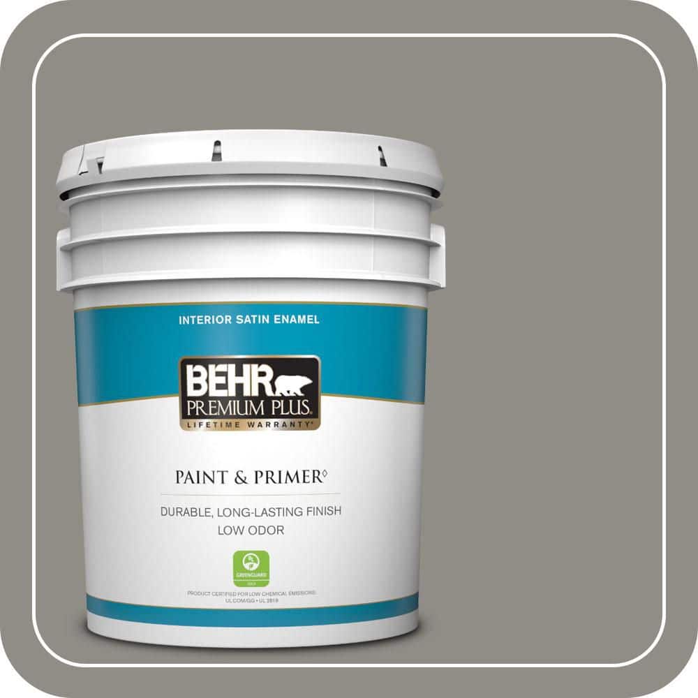 5 gal. #T13-17 Timber Town Satin Enamel Low Odor Interior Paint & Primer price history on PriceWatchPro