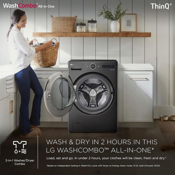 LG Washer + Dryer Elevates Laundry Experience Via Intuitive Design +  Functionality