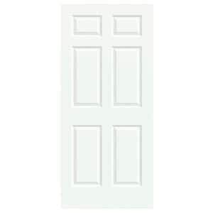 36 in. x 80 in. Colonist White Painted Smooth Solid Core Molded Composite MDF Interior Door Slab