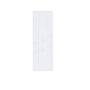 Lancaster White Plywood Shaker Stock Assembled Wall Kitchen Cabinet 9 in. W x 30 in. H x 12 in. D