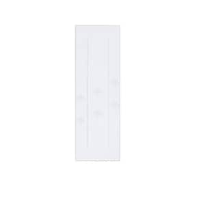 Lancaster White Plywood Shaker Stock Assembled Wall Kitchen Cabinet 9 in. W x 36 in. H x 12 in. D