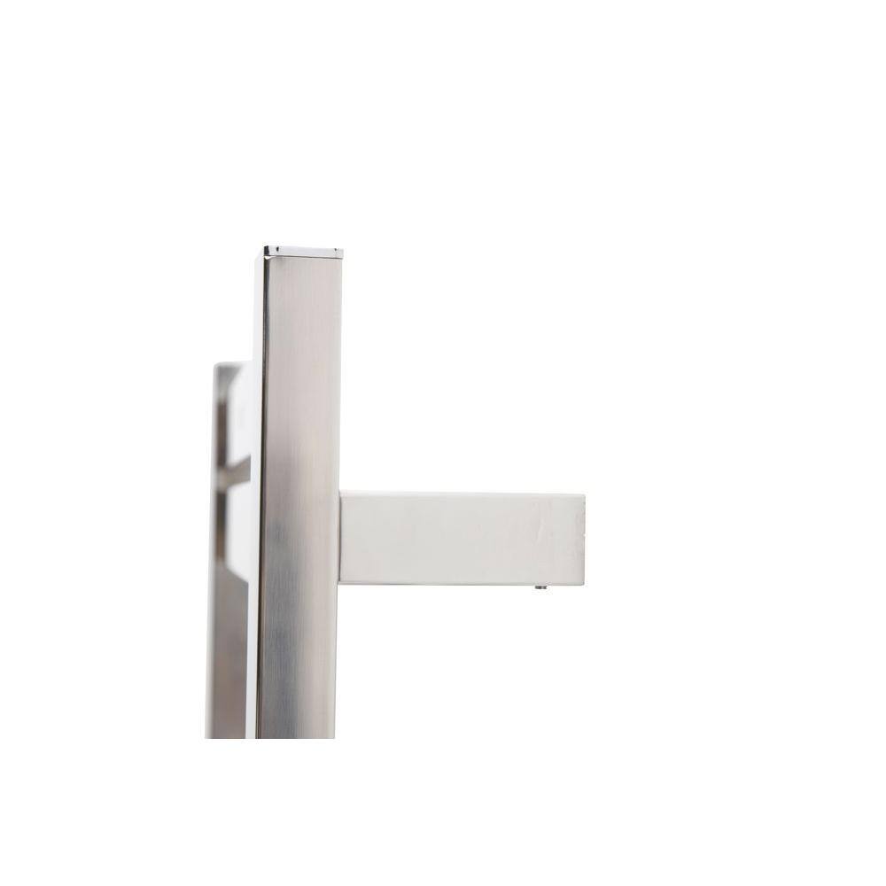 Polished Chrome 6-Bar Stainless Steel Wall Mounted Towel Warmer