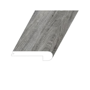 Silva Nocturne Blade 1 in. Thick x 4.5 in. Wide x 94.5 in. Length Vinyl Flush Stair Nose Molding