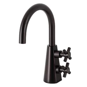 Constantine 2-Handle Single Hole Bathroom Faucet with Push Pop-Up in Oil Rubbed Bronze