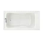 American Standard Evolution 60 in. x 32 in. Integral Apron Whirlpool ...