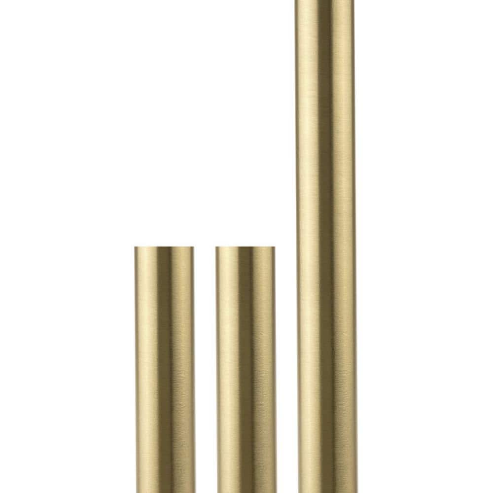 Brushed Gold 24" Metal Pendant Stem Extension Kit