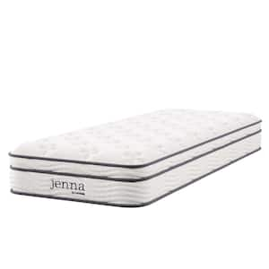 Jenna 8in. Medium Innerspring Pillow Top Narrow Twin Mattress