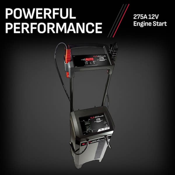 Schumacher Electrc Wheeled Automatc 6A Car Battery Charger And 200A