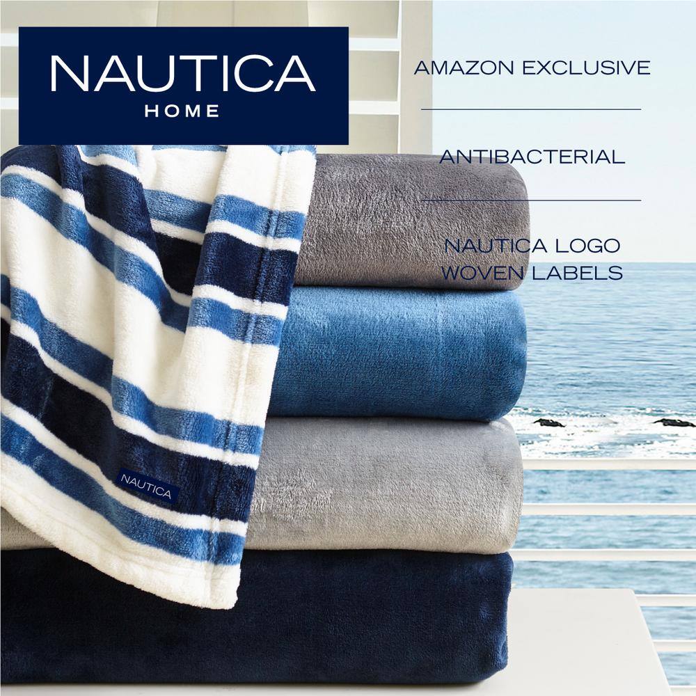 King Navy Ultra Soft Fleece Blanket