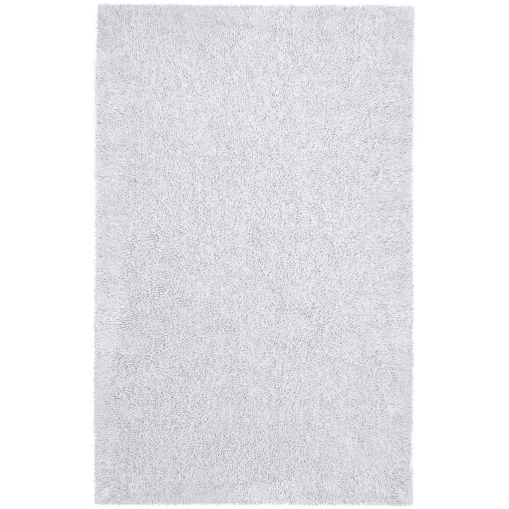 UPC 692789910610 product image for White Shag Chenille Twist 2 ft. 6 in. x 4 ft. 2 in. Accent Rug | upcitemdb.com