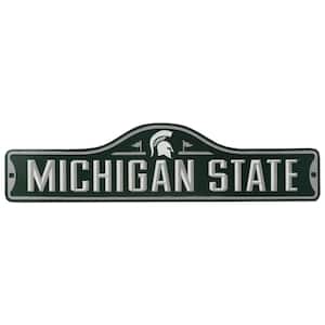 Michigan State University Metal Street Sign