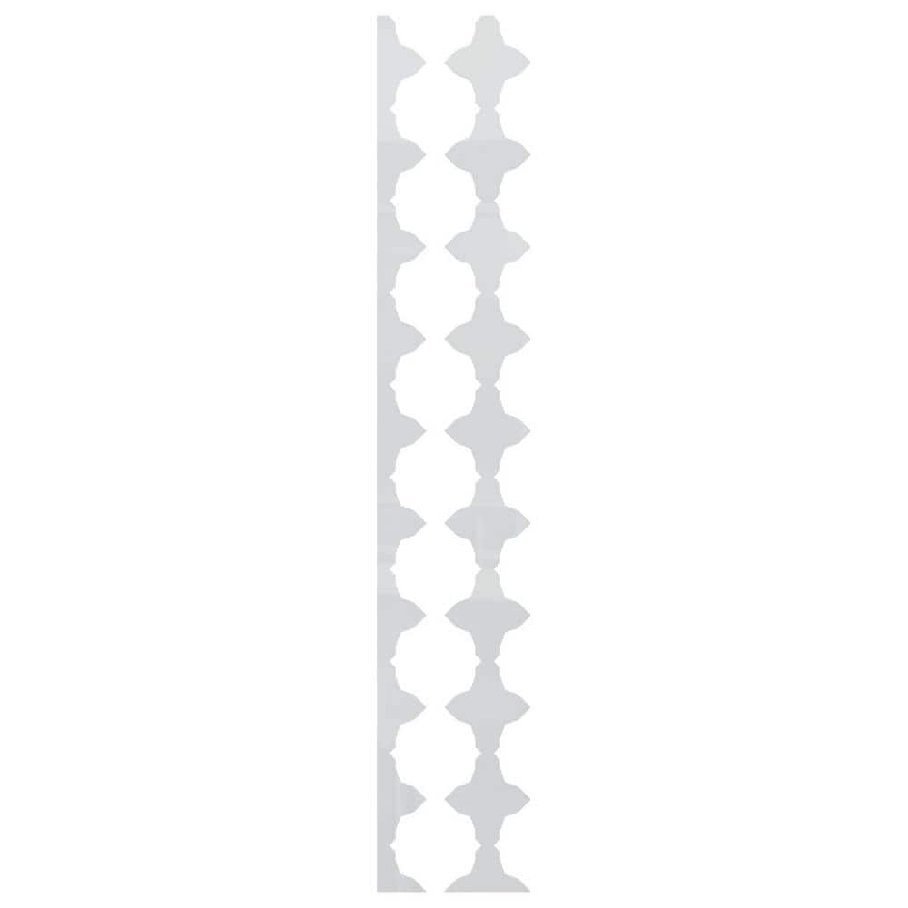 Pandora 0.125 in. T x 0.33 ft. W x 4 ft. L White Acrylic Resin Decorative Wall Paneling 17-Pack price history on PriceWatchPro