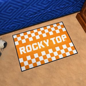 University of Tennessee Orange 19 in. x 30 in. Starter Mat Accent Rug