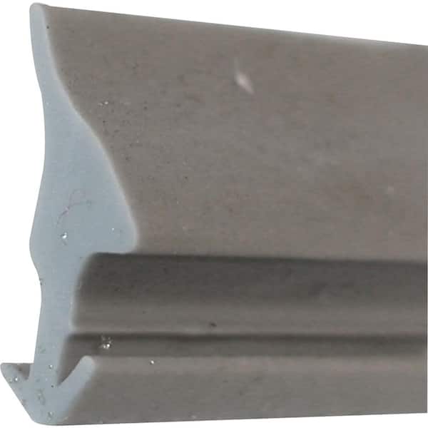 Prime-Line 0.16 in. wide x 0.445 in. tall x  200 ft. Glass Glazing Spline, Gray Vinyl
