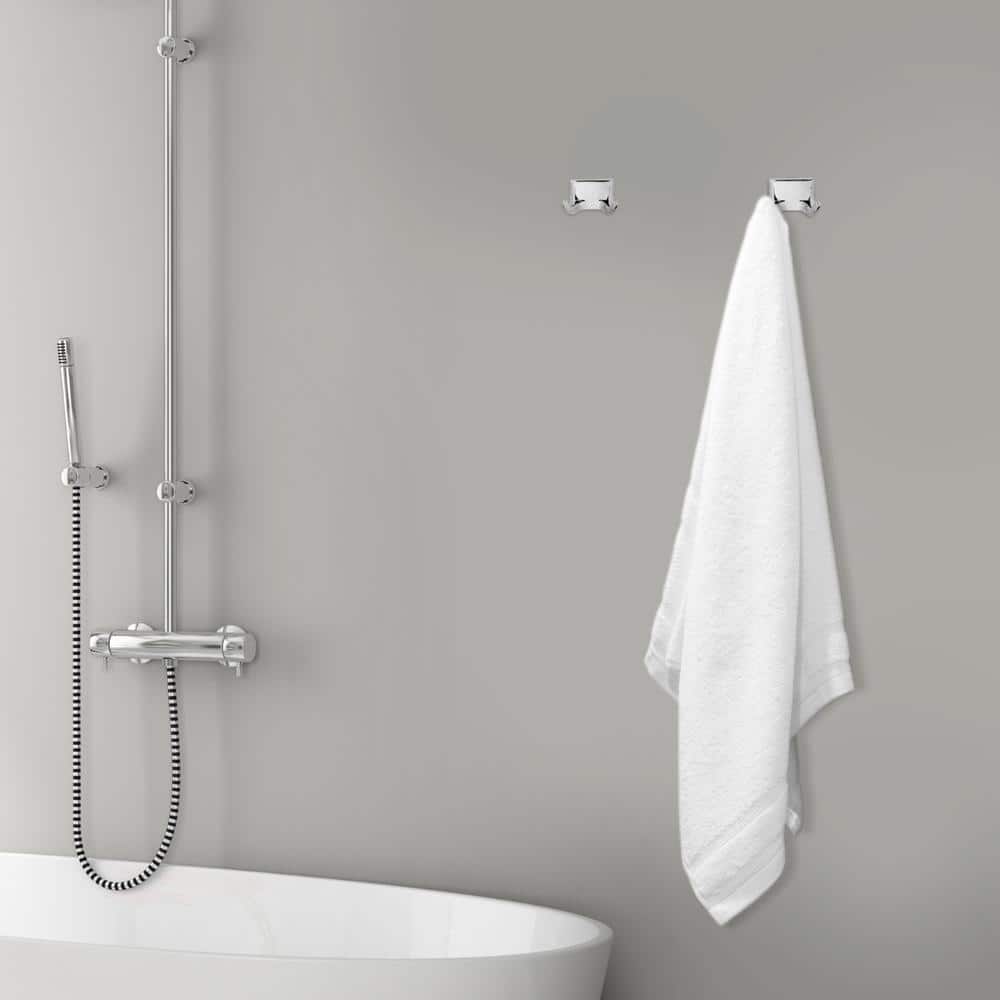 Millbridge Polished Chrome Double Robe Hook