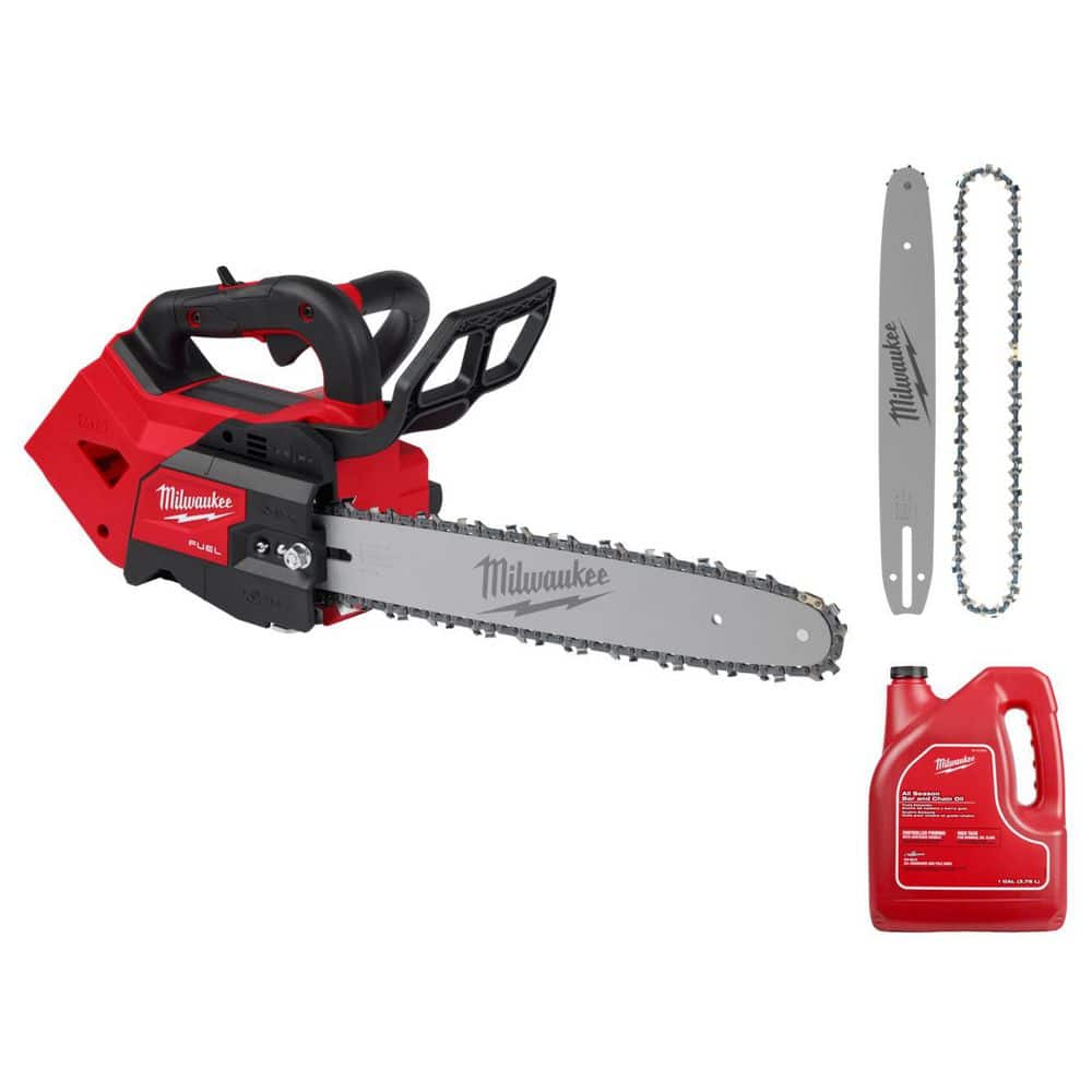 M18 FUEL 14 in. 18V Lith-Ion Battery Top Handle Chainsaw (Tool Only) w/ 14 in. Bar & Chain Combo, Bar & Chain Oil price history on PriceWatchPro