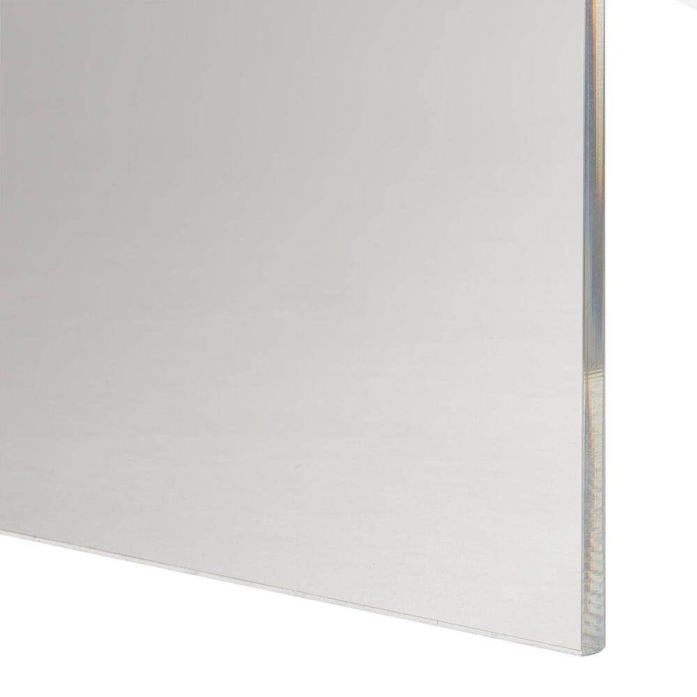 Addis 35'' Clear Acrylic Rectangular Coffee Table
