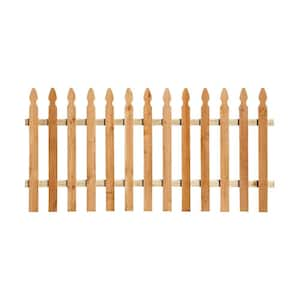 3-1/2 ft. x 6 ft. Western Red Cedar French Gothic Fence Panel Kit